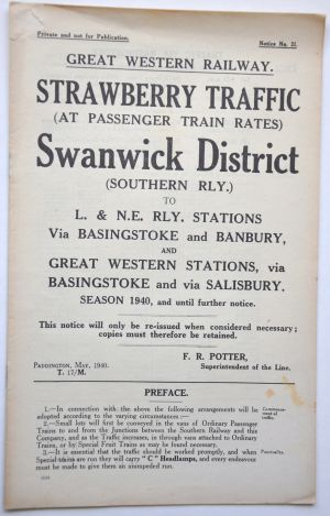 Sheffield Railwayana Auctions Sale 290P, Auction Lot 79