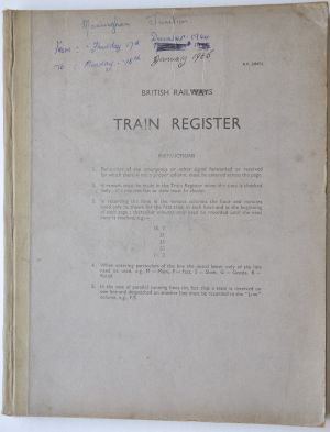 Sheffield Railwayana Auctions Sale 290P, Auction Lot 93