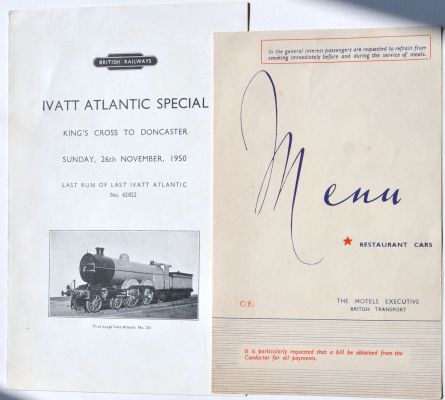 Sheffield Railwayana Auction Sale 290P, Auction Lot 112