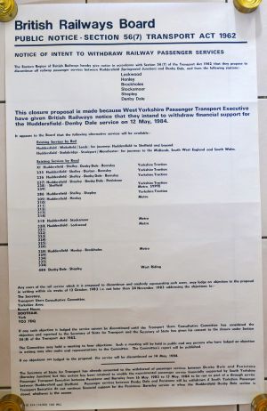 Sheffield Railwayana Auctions Sale 290P, Auction Lot 738