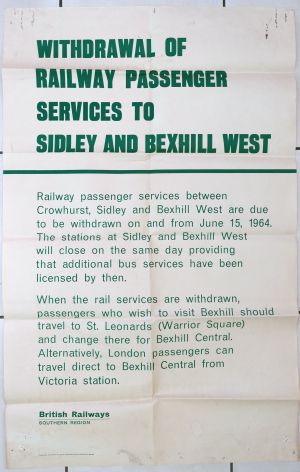 Sheffield Railwayana Auctions Sale 290P, Auction Lot 770