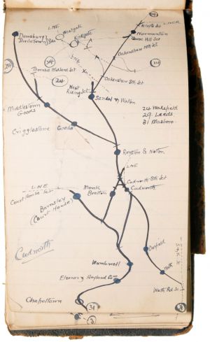 Sheffield Railwayana Postal Auction Sale 322P, Lot 121