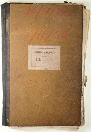 Sheffield Railwayana Auctions Sale 322P, Auction Lot 189