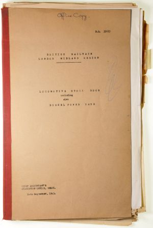 Sheffield Railwayana Auctions Sale 322P, Auction Lot 193