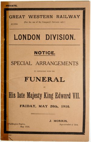 Sheffield Railwayana Auctions Sale 322P, Auction Lot 286