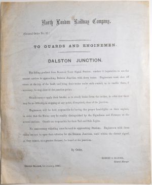 Sheffield Railwayana Auctions Sale 322P, Auction Lot 329