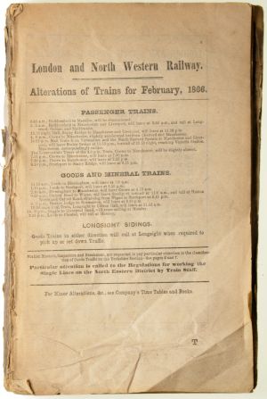 Sheffield Railwayana Postal Auction Sale 322P, Lot 466