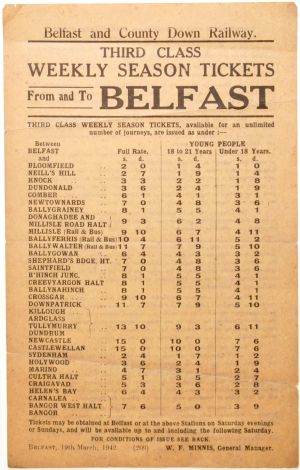 Sheffield Railwayana Postal Auction Sale 322P, Lot 497