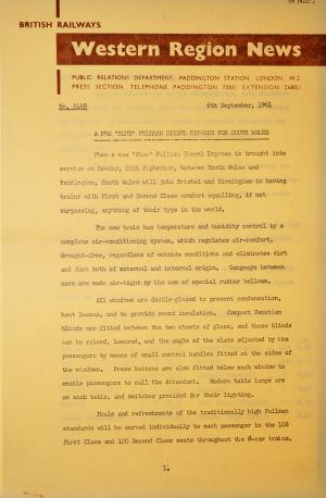 Sheffield Railwayana Postal Auction Sale 322P, Lot 546