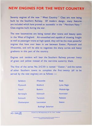 Sheffield Railwayana Postal Auction Sale 322P, Lot 914