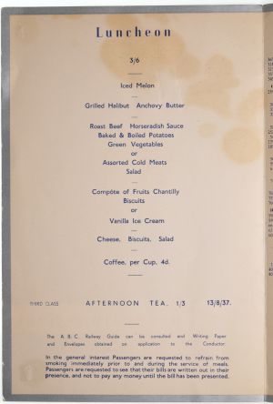 Sheffield Railwayana Postal Auction Sale 322P, Lot 922