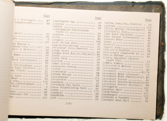 Sheffield Railwayana Postal Auction Sale 322P, Lot 1086