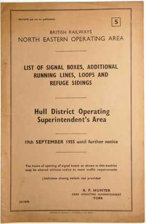 Sheffield Railwayana Auctions Sale 322P, Auction Lot 1224