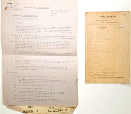 Sheffield Railwayana Auction Sale 322P, Auction Lot 1236