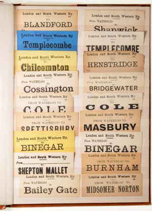 Sheffield Railwayana Postal Auction Sale 322P, Lot 1384