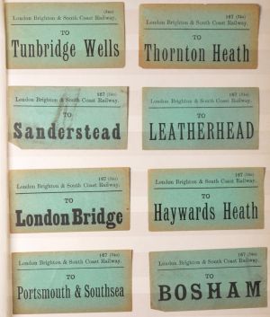 Sheffield Railwayana Postal Auction Sale 322P, Lot 1384