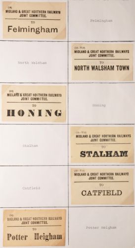 Sheffield Railwayana Postal Auction Sale 322P, Lot 1385