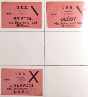 Sheffield Railwayana Postal Auction Sale 322P, Lot 1401