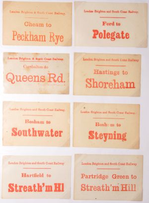 Sheffield Railwayana Postal Auction Sale 322P, Lot 1420