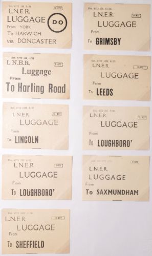 Sheffield Railwayana Postal Auction Sale 322P, Lot 1432