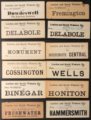 Sheffield Railwayana Postal Auction Sale 322P, Lot 1443