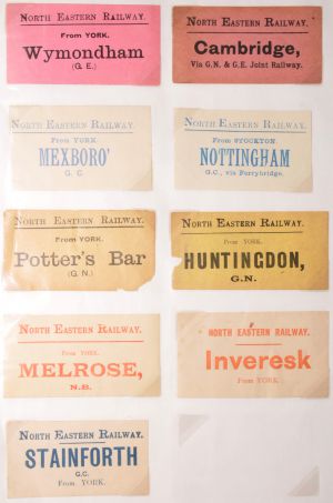 Sheffield Railwayana Postal Auction Sale 322P, Lot 1452